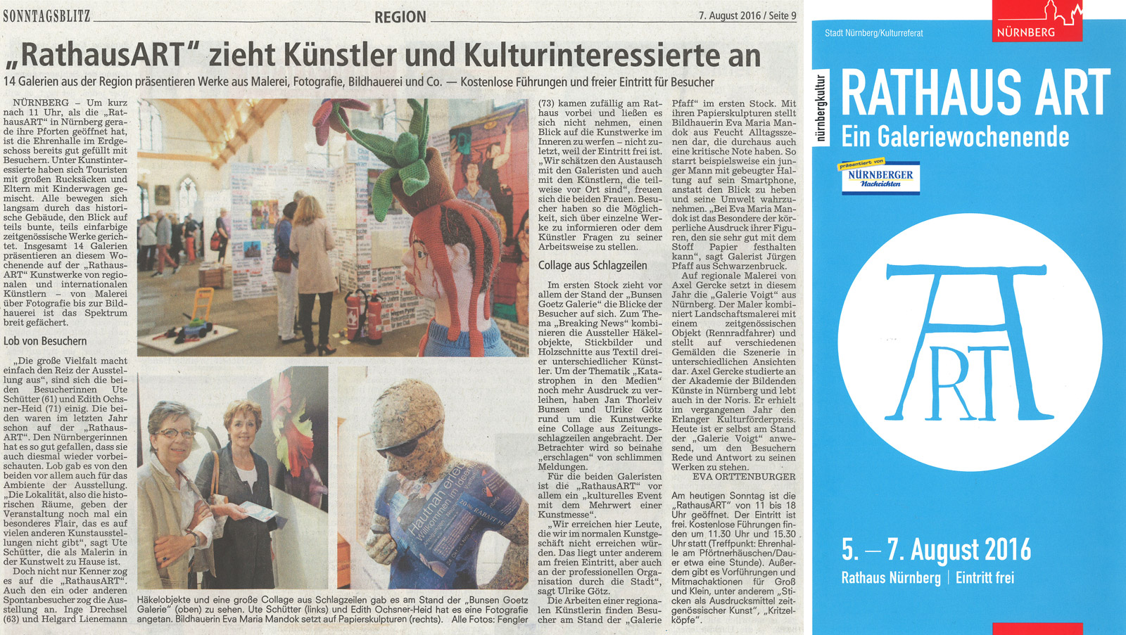 Ein Galeriewochenende